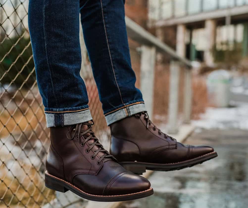 Independent Boot Company Mens Brown Leather top Boots Size 12 Medium.